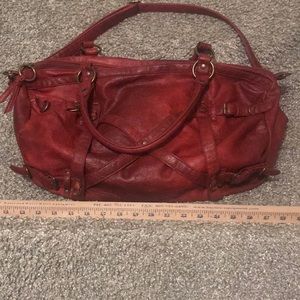 Big Buddha HUGE red purse